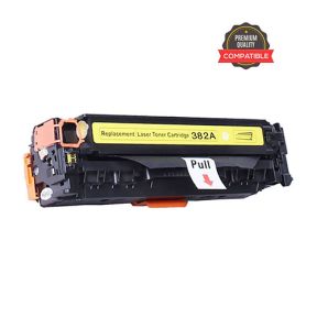 HP 312A (CF382A) Yellow Compatible Laserjet Toner Cartridge For HP Color LaserJet Pro MFP M476dn, MFP M476dw, MFP M476nw Printers