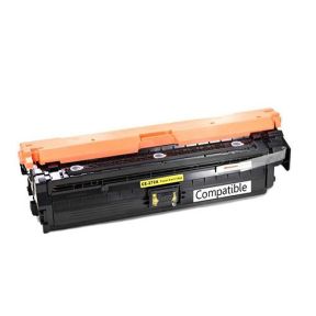 HP 650A (CE272A- Yellow Compatible Laserjet Toner Cartridge For HP Color LaserJet Enterprise CP5525dn, CP5525n, CP5525xh, M750dn, M750n, M750xh Printers