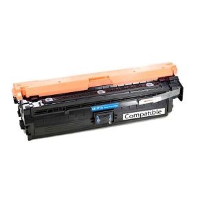 HP 650A (CE271A) Cyan Compatible Laserjet Toner Cartridge For HP Color LaserJet Enterprise CP5525dn, CP5525n, CP5525xh, M750dn, M750n, M750xh Printers