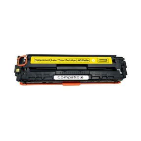 HP 125A (CB542A) Yellow Compatible Laserjet Toner Cartridge For HP Color LaserJet CM1312, CM1312nfi, CP1215, CP1518ni,  CP1518ni Multifunction Printers