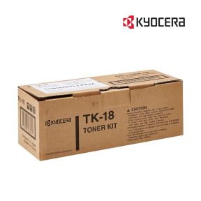  Kyocera TK18 Black Toner Cartridge For  Kyocera FS-1020, Kyocera KM-1500, Kyocera KM-1815, Kyocera KM-1820, Toshiba DP-80F, Toshiba DP-85F