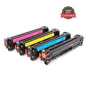 Canon CRG116 Compatible Toner Cartridge 1 Set | Black | Cyan | Magenta | Yellow| For Canon LBP-5050, 5050n, IC MF-8030, IC MF-8030Cn Laser Printers