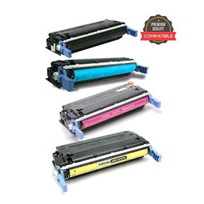 Canon CRG-117 Compatible Toner Cartridge 1 Set | Black | Cyan | Magenta | Yellow|  For Canon MF-9170, MF-9130, MF-8450, MF-9220 Multifunctional Laser Printers