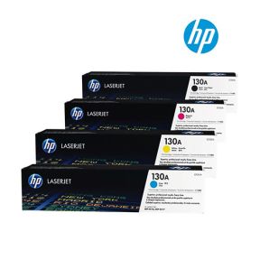 HP 130A 1 Set Original Toner | Black CF350A | Cyan CF351A | Yellow CF352A | Magenta CF353A For HP LaserJet Pro Color MFP M176, MFP M177 Printer series