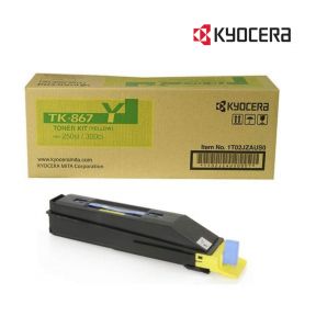  Kyocera TK867Y Yellow Toner Cartridge For Kyocera TASKalfa 250ci,  Kyocera TASKalfa 300ci,  Imagistics Kyocera TASKalfa 250ci,  Imagistics Kyocera TASKalfa 300ci