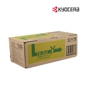  Kyocera TK562Y Yellow Toner Cartridge For Kyocera FS-C5300DN,  Kyocera FS-C5350DN,  Kyocera P6030cdn,  Imagistics Kyocera ECOSYS P6030cdn,  Imagistics Kyocera FS-C5300DN,  Imagistics Kyocera FS-C5350DN