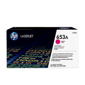 HP 653A (CF323A) Magenta Original Laserjet Toner Cartridge For HP Color LaserJet Enterprise Flow MFP M680z,  M651dn, M651n, M651xh, MFP M680dn, MFP M680f Printers