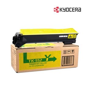  Kyocera TK552Y Yellow Toner Cartridge For  Kyocera FS-C5200, Kyocera FS-C5200DN, Imagistics Kyocera FS-C5200DN