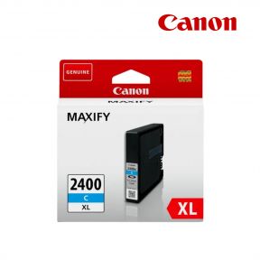 Canon 2400XL Cyan Original High Yield Ink Cartridge - PGI-2400-XLY For Canon MAXIFY iB 4040, iB 4050, iB 4070, iB4140, iB 4150, MB 5000 Series, MB 5040, MB 5050, MB 5070, MB 5100 Series, MB 5120, MB 5150, MB 5155, MB 5300 Series Printers
