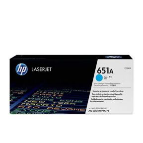 HP 651A (CE341A) Cyan Original Laserjet Toner Cartridge For HP LaserJet Enterprise Color MFP 775dn, MFP M775Z, MFP M775z+, MFP M775f Printers