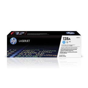 HP 128A (CE321A) Cyan Original Laserjet Toner Cartridge  For Color LaserJet CM1415, CM1415fnw, CP1525, CP1525nw Printers