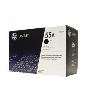 HP 55A (CE255A) Black Original Laserjet Toner Cartridge For HP LaserJet Enterprise 500 MFP M525dn, M525f,  M525dn, M525f,  M525c,, M525c, P3015, P3015d,  P3015dn,  P3015dn Printers 