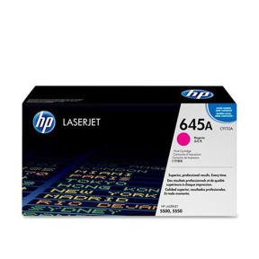 HP 645A (C9733A) Magenta Original Laserjet Toner Cartridge  For HP Color LaserJet 5500, 5500dn, 5500dtn, 5500hdn, 5500n, 5550, 5550dn, 5550dtn, 5550hdn, 5550n Printers