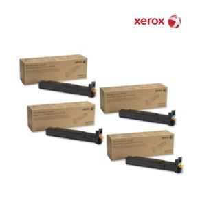 Xerox 106R01316-Black|106R01320-Cyan|106R01321-Magenta|106R01319-Yellow Toner Cartridge Standard Set For  Xerox WorkCentre 6400S Xerox, WorkCentre 6400SFS, Xerox WorkCentre 6400X, Xerox WorkCentre 6400XF