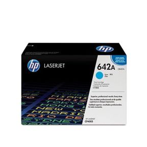  HP 642A (CB401A) Cyan Original Laserjet Toner Cartridge For HP Color LaserJet CP4005, CP4005dn, CP4005n Printers