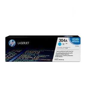 HP 304A (CC531A) Cyan Original Laserjet Toner Cartridge  For HP Color LaserJet CM2320fxi, CM2320n, CM2320nf, CP2025, CP2025dn, CP2025n, CP2025x Printers