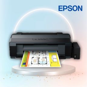EPSON L1300 Ink Tank Colour A3 Printer (Compatible with Epson 664 Ink Cartridge)