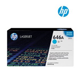 HP 646A (CF031A) Cyan Original Laserjet Toner Cartridge For HP Color LaserJet Enterprise CM4540 MFP,  CM4540f MFP,  CM4540fskm MFP Printers