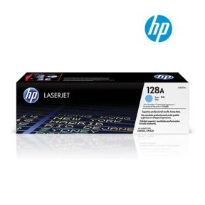 HP 128A (CE321A) Cyan Original Laserjet Toner Cartridge  For Color LaserJet CM1415, CM1415fnw, CP1525, CP1525nw Printers