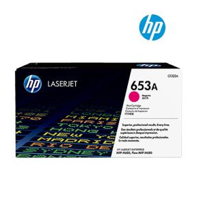 HP 653A (CF323A) Magenta Original Laserjet Toner Cartridge For HP Color LaserJet Enterprise Flow MFP M680z,  M651dn, M651n, M651xh, MFP M680dn, MFP M680f Printers