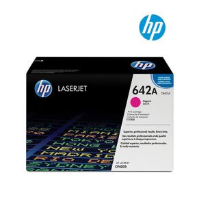 HP 642A (CB403A) Magenta Original Laserjet Toner Cartridge For HP Color LaserJet CP4005, CP4005dn, CP4005n Printers