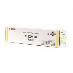 Canon C-EXV 20 Yellow Original Toner Cartridge For Canon imageRUNNER PRES C6000VP,  C610, C6010S, C6010VP,  CVPS C6010VPS, CVPS C7000VP, CVPS C7010VP, CVPS C7010VPS Copiers