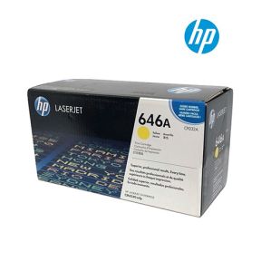 HP 646A (CF032A) Yellow Original Laserjet Toner Cartridge HP Color LaserJet Enterprise CM4540 MFP, CM4540f MFP, CM4540fskm MFP Printers