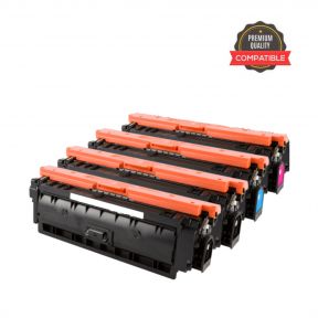 HP 508A 1 Set Compatible Toner For  HP Color LaserJet Enterprise Flow MFP M577z M553dn, M553n, M553x, MFP M577dn, MFP M577f Printers