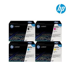 HP 642A 1 Set Original Toner| Black CB400A |Cyan CB401A|Yellow CB402A |Magenta CB403A For HP Color LaserJet CP4005, CP4005dn, CP4005n Printers