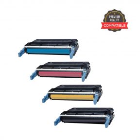 HP 645A 1 Set Compatible Toner For  HP Color LaserJet 5500, 5500dn, 5500dtn, 5500hdn, 5500n, 5550, 5550dn, 5550dtn, 5550hdn, 5550n Printers