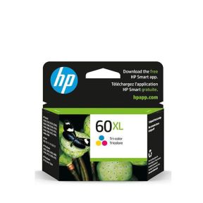 HP 60XL Tri-Color Ink Cartridge (CC644WN) for HP Deskjet F4280, D2530 , D2545, D2660, D1660, D2680, D2560, Photosmart C4795, D110a, C4780 Printer