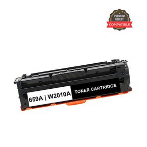 HP 659A COMPATIBLE TONER CARTRIDGE (W2010A) (BLACK COLOR) FOR HP COLOR LASERJET ENTERPRISE M856DN, MFP M776Z, MFP 776ZS, MFP M776DN, M856X PRINTERS