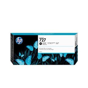 HP 727 300-ml Photo Black Ink Cartridge (B3P17A) for HP Designjet T1500, T920, T2500 Printer