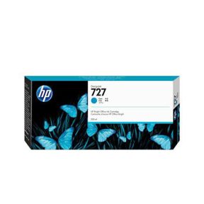 HP 727 300ml Cyan Ink Cartridge (B3P13A) for HP Designjet T1500, T920, T2500 Printer