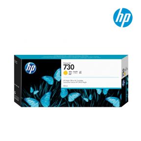 HP 730 300-ml Yellow DesignJet Ink Cartridge, P2V70A For  HP DesignJet T2600 36-in PostScript Multifunction Printer,  HP DesignJet T1600 36-in PostScript Printer ,HP DesignJet T1700 44-in Printer ,HP DesignJet T1700dr 44-in PostScript Printer