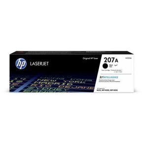 HP 207A Black Original Toner Cartridge (W2210A) For HP Color LaserJet Pro M255dw, M255nw, MFP M283fdn, MFP M283fdw, MFP M282nw All-In-One Printers