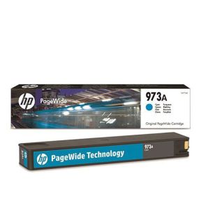 HP 973A Cyan Ink Cartridge for HP Pro 452dw, 452dwt, 477dn, 477dw, 477dwt Printers