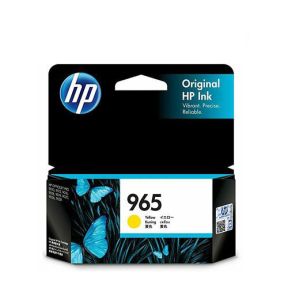 HP 965 Yellow Original Ink Cartridge (3JA79AA) for HP OfficeJet Pro 9010, 9016, 9018, 9018, 9020 All-in-One Printer