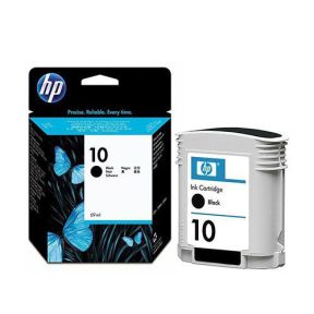 HP 10 Ink Cartridge Black (C4844A) for HP 2000, 2500, Business Inject 1000, 1100, 1200, 2200, 2250, 2280, 2300, 2600, 2800, OfficeJet 9110, 9120, 9130, Pro K850, Designjet 100, 500, 800, 815, 820, ColorPro CAD, ColorPro GA