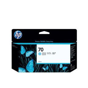 HP 70 130-ml Light Cyan Ink Cartridge (C9390A) for HP DesignJet Z3200 44-in, Z2100 24-in, Z5400 44-in, Z3200 24-in, Z3200 24-in, Z2100 24-in, Z2100 44-in, Z2100 44-in, Z2100 44-in, Z3200 44-in, Z5200 44-in Printer