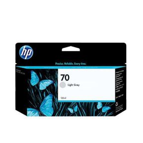 HP 70 130-ml Light Gray Ink Cartridge (C9451A) for HP DesignJet Z3200 44-in, Z2100 24-in, Z5400 44-in, Z3200 24-in, Z3200 24-in, Z2100 24-in, Z2100 44-in, Z2100 44-in, Z2100 44-in, Z3200 44-in, Z5200 44-in Printer