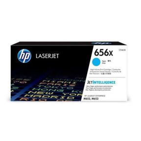 HP 656X Cyan Toner Cartridge (CF461X) HP Color LaserJet Enterprise M652dn, M652n, M653dh, M653dn, M653x Printers