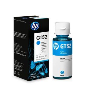 HP GT52 Cyan Original Ink Bottle (M0H54AE) for HP DeskJet GT 5820, 5810, Ink Tank Wireless 515, 415, 416, 412, 319 All-in-One Printer