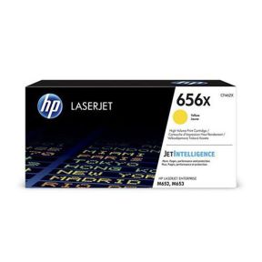 HP 656X Yellow Toner Cartridge (CF462X) For  HP Color LaserJet Enterprise M652dn, M652n, M653dh, M653dn, M653x Printers