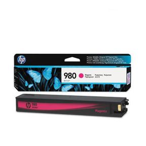 HP 980 Magenta Ink Cartridge (D8J08A) for HP OfficeJet Enterprise Color X555xh, X555dn, MFP X585dn, MFP X585f, MFP X585z Printer