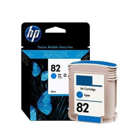 HP 82 Cyan Ink Cartridge (C4911A) for HP DesignJet 500, 500PS, 800, 800PS, 510, 815MFP, 820MFP, cc800ps Printer