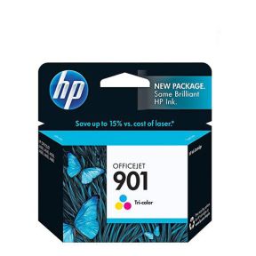 HP 901 Tri-Color Ink Cartridge (CC656A) for HP Officejet J4500, 4500, J4680 All-in-One Printer