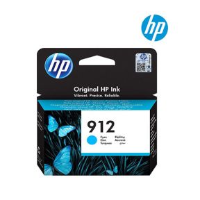 HP 912 Cyan Ink Cartridge (3YL77AE) for HP Officejet Pro 8012, 8014, 8015, 8022, 8023, 8024, 8025, 8013 Printer