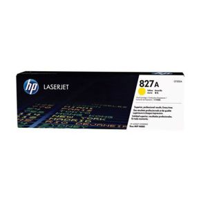 HP 827A Yellow LaserJet Toner Cartridge (CF302A) For HP Color LaserJet Enterprise flow M880z, M880z+ NFC/Wireless Direct, M880z+ A3 All-In-One Printers