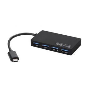 USB 3.1 Type-C to USB 3.0 4 Port Hub Splitter Expansion Adapter for MacBook